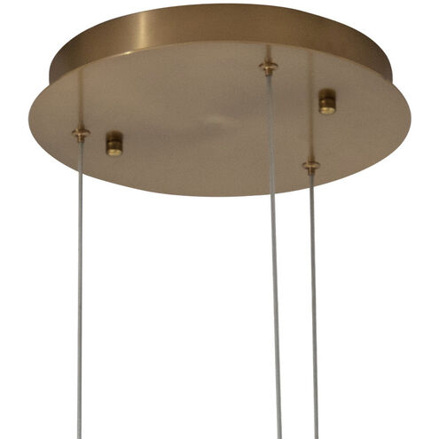 Saphira LED Brushed Gold / Bronze / Silver Chandelier Ceiling Light